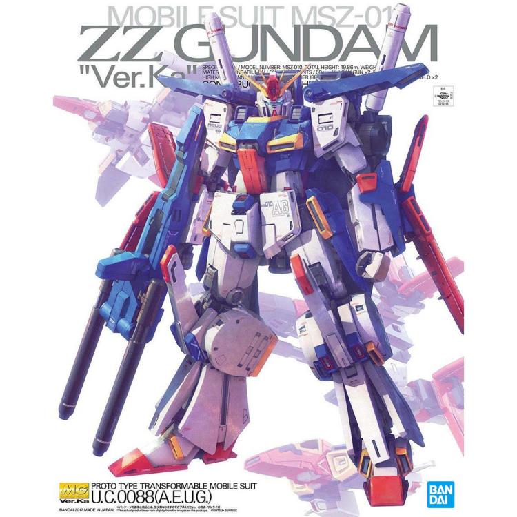 Bandai MG 1/100 ZZ Gundam Ver.Ka