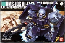 Load image into Gallery viewer, Bandai HGUC #55 1/144 Gundam RMS-106 Hi-Zack (Earth Federation)
